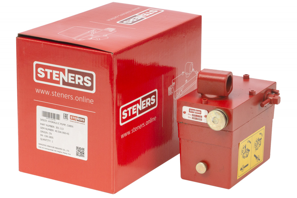 Насос подъема кабины с пневмоподвеской К5 (ан.КТС 40-506.900-К5) / STENERS 301.113