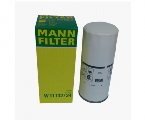 Фильтр масляный Я-534,536,650 (ан.W11102/36, LF17505, W11102/34) (MANN FILTER) 1/8
