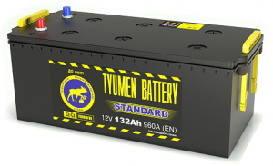 Аккумулятор Tyumen Battery "STANDARD" 6 СТ 132