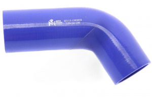 Патрубок радиатора верхний (большой радиатор) (L 100/150, d=60 мм) (КМД)