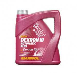 Масло трансмиссионное ATF DEXRON III MANNOL 4л (1/4)
